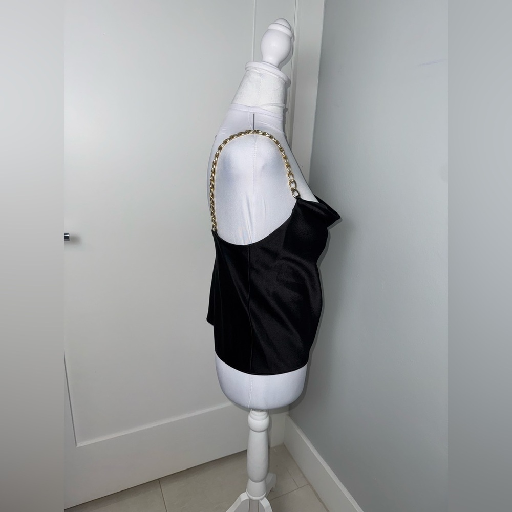 Alice + Olivia Harmony Draped Tank Top/ Size Small - Picture 8 of 13